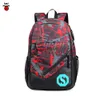 New Arrival Waterproof Women Backpack Fashion Men's Travel Bags Luminous Effect Bag Mochila for School Teenagers