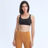 lu-DW003 8 colori Il fitness del reggiseno della maglia di sport delle donne di modo del progettista di lusso che corre l'usura di yoga che modella gli abiti di yoga