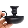 Kandelaars Aaak -Taper Houder Set van 2, Black Candlestick Kaarslicht Stand voor Halloween Christmas Dining Room Home Decor