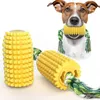 Muelas de maíz de juguete para mascotas con ventosas y cepillos de dientes de cuerda proveedor de la industria de productos para mascotas