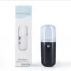 Mini Nano Facial Steamer 30ml Personlig USB Uppladdningsbar Handy Vatten Alkohol Fogger Luftfuktare