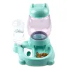 2-in-1 Pet Automatic Feeder Cat Dog Food Dispenser Water Drinking Bowl Cats Puppy Large Capacity Feeding Dispenser Pets Supplies Y200922