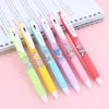 Ballpoint Pens 6Pcs Maruko-chan Press Type Black Color Ink Gel Pen Graffiti Writing Kids Gift School Stationery 2021