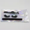 12 Style 3D Mink Eyelashes With Glue Eyeliner Lash Tweezer Natural Faux Mink Eye Lashes Free Customize Logo Handmade Thick False Eyelash