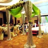 Wedding Decoration 10FTX10FTX10FT Square Canopy/Chuppah/Arbor Set Adjustable Pipe Frame With Backdrop Drape Cover Birthday Party Event props