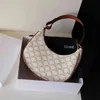 2021 New Ava Luxury Retro Cowwhide Leather Leather Bags Underarm Facs Women Hands Handbags Ladi Loster Coxt