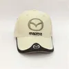 New arrived for four season Mazda baseball cap whole red black beige blue colure T200104278F