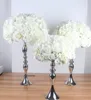 2021 Yeni Yapay Çiçek Topu 45 cm DIY Flowerhead Düğün Ipek Dekorasyon Duvar Hotel Shop Pencere Aksesuarları Her Türlü