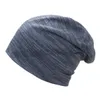 Cappello da berretto da uomo autunno da uomo Cappelli a maglia per donne berretti teschi da notte Capo di maschera per teschio per sonno larghi.