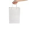 2021 NEUE Leere Sublimation Papier Tasche A3 A4 A5 Thermo Transfer Karton Verpackung Tasche Individuelles LOGO Kreative Geschenk Einkaufstasche weiß