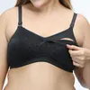 Reggiseni premaman in pizzo per allattamento al seno per l'alimentazione delle donne incinte gravidanza seno morbido allattamento reggiseni taglie forti biancheria intima incinta Y0925