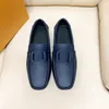 Erkek Lvxnba Loafer'lar Ayakkabı Hockenheim Moccasins Yay Kanvas Deri Süet Düz Ayakkabı Toka Tasarımcı Eğitmenler Moda Klasik Rahat Ayakkabılar Ile Kutu 306