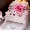 Valentines Day Creative Gift Wrap Box Birthday Romantic Soap Flower Jewelry Packaging Boxes Gifts Wedding Souvenirs Party Decor LLA11154