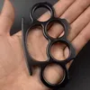 Metal Brass Knuckle Duster Four Finger Self Defense Safety Men and Women Armband Fiess Portable EDC Pocket Tool 130