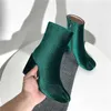 メチナの冬の足首のブーツの女性ブーツジッパーラウンドヒールショートブーツエレガントな極端なハイヒールの靴女性秋のサイズ34-39 210608