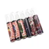 Smoking More Cool Colorful Portable Pyrex Thick Glass Dry Herb Tobacco Cigarette Holder One Hitter Catcher Innovative Design Filter Handmade Mouthpiece DHL Free