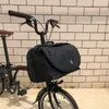 Twtopse Cykel British Flag Bag för BROMPTON Folding Bike Pannier Lage Basket Rainproof Cover 3IXTY 220210