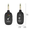 Sistema di trasmissione wireless per chitarra TrasmettitoreRicevitore Strumento musicale elettrico Ricetrasmettitore pickup wireless Ricevitore A8