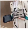 Women's Transparent Shoulder Bags PVC Candy Colors Elegant Casual All Match Handbags Removable Inside Part Summer Autumn