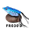 13g 6cm Fiske groda Lures Liknande Mjukt Liten Hopp Frog Engagerande Bait Silikonbete För Crap Fiskeutrustning Crankbait Crankbaits 28 Z2