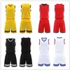 2021 Män Team Basketball Jersey Sats Pantaloncini Da Basket Sportkläder Running Kläder Vit Svart Röd Lila Grön 36 3102