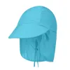 Outdoor hoeden unisex vizier hoed vissen zonbeveiliging caps uv bescherming gezicht nek dekking sunhat mannen vrouwen sport wandelen