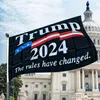 Flagi Trump Repee Ree Elect Weve America z powrotem z mosiężnymi przelotkami patriotycznymi