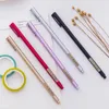 Gel Pens Metal Handle Series Pen Black Ink Color High Quality School Student Stationery And Office Supplies 1PCS