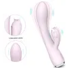 Nxy Sex Vibratori g Spot Coniglio Stimolazione del clitoride Dildo impermeabile Giocattoli per le donne Stimolatore del clitoride 9 Vibrazione Doppio motore 1209