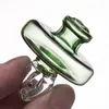 듀얼 방향 공기 흐름 유리 carb cap 중공 내부 튜브 흡연 액세서리 35.5mm Dia 워터 파이프에 대 한 40mm 길이 유리 봉 dab 오일 rigs 쿼츠 banger 못