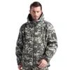 TAD 4.0 Gear Tactical Soft Shell Camouflage Outdoors Hike Jacket Men Army Militar Waterproof Hunter Clothes Set Military Jacket X0621