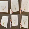 Populär glänsande fjäril halsband för kvinnor enkel design legering zirkon hängande halsband kedja vän födelsedag gåvor smycken g1206