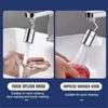 720 graden Universal Splash Filter Kraan Spuitkop Anti Splash Filter Kraan Beweegbare Badkamer Tap Water Saving Nozzle Sproeier 210724