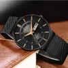 Women Watches LIGE Top Brand Luxury Ultra Thin Bracelet Wrist Watch Female Mesh Strap Waterproof Quartz Clock Relogio Femininos 210310