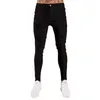 Biały Skinny Stylowy Chłopiec Przyjaciel Styl Zgrywanie Dżinsy Dla Męskie Doradztwo Duderapided Kowboj Złamane Dżinsy Stretch Blue Black 210622