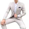 2021新しい格子縞のスーツ3ピーススーツのための男性のビジネス/結婚式のブレザーのコートズボットベストブルーグレーレッドブラックメンズスーツサイズS-5XL X0909
