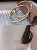 Hoop Huggie Matted Gold Plating Couleur Bijoux Lisse Cercle Boucles D'oreilles Pour Les Femmes Cadeau En Gros De Haute Qualité