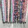 Telefon Keychain Straps Universal Cellphone Neck Lanyard Floral Färgglada Anti-Drop MP3 / 4 Mobil Key Kedjan Lantering