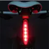 5 LED Super Bright Rower Lampki Tylne 7 Tryby Światło rowerowe Z Uczcionem do Sztabek Kolarstwo Bicicleta Lampa Akcesoria Rowerowe 263 W2