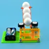 Jouet scientifique amusant pour enfants enfant bricolage fait maison technologie de Machine à boule de lancement automatique petits matériaux de Production