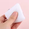 Sponges, Applicators & Cotton 1/2 Pcs Triangle Velvet Dry Powder Puff Flours Mini Face Makeup Sponge Cosmetics Soft Washable