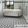 壁紙の床のステッカーの自己粘着性の浴室のキッチンタイルの装飾的な防水滑り止めの厚い耐摩耗性