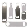 Sublimation Blank Opener Metal Flat Beer Bottle Openers for Wedding Party