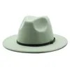 Fedora Hat Women Men Jazz Panama Cap Formal Hats Formal Hats Kobietowe damskie czapki Część mężczyzna Męs