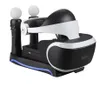 4 in 1 PSVR 2 Generation Multi-function Stand Charging Station Display Stand Docking Station and Processor Unit for PS Move Showcase Storage