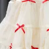 夏の生まれたばかりの赤ちゃんガールズドレス1年の幼児の女の子の赤ちゃんの服のノースリーブ王女誕生日パーティードレス幼児vestidos Q0716