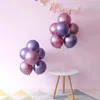 2020 Nouveau 5 pouces Brillant Métal Perle Latex Ballons Épais Chrome Métallique Couleurs Gonflable Air Balls Globos Anniversaire / Fête décor 216 V2