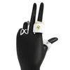 Acryl bank ring retro reguliere geometrie versie trend eenvoudige koude stijl etnische persoonlijkheid index hars patroon open gewrichtsringen vinger rock-sieraden accessoires