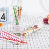 Paja de papel de punto colorido Bebidas de jugo de fruta biodegradables Pajitas ecológicas Boda Niños Fiesta de cumpleaños Decoración BH4846 TYJ