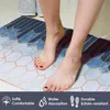 Long strip printed kitchen non-slip floor mat 50cm*160cm two-color grid printing a30 a51